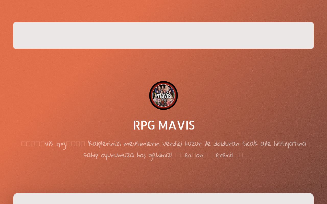 Carrd profile picture for @mavis